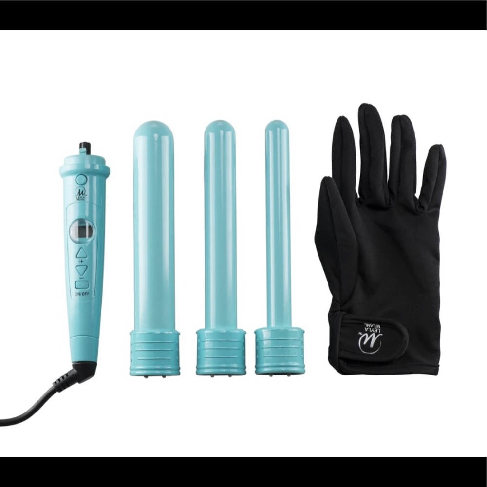 TRIPLE THREAT INTERCHANGEABLE CERAMIC CURLING IRON
